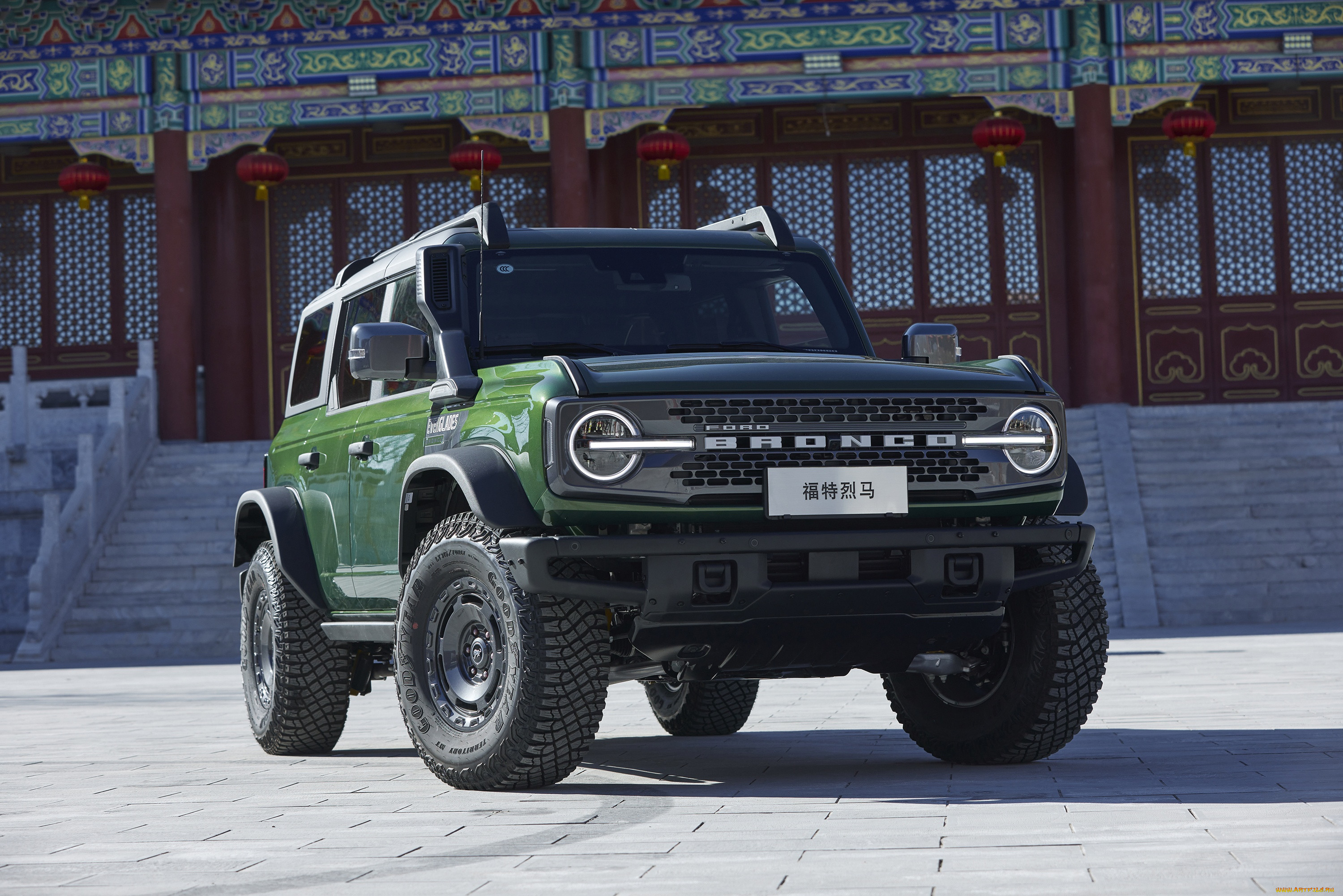 , ford, bronco, 4-door, everglades